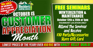 customer appreciation at beckley's