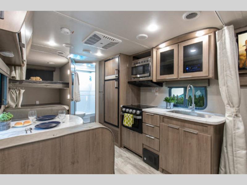 grand design imagine travel trailer kitchen