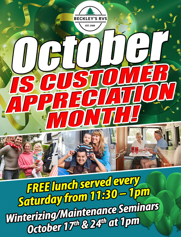 customer appreciation month