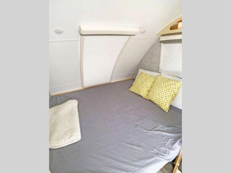 bed in max teardrop travel trailer