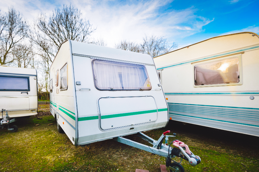 picture of three campers